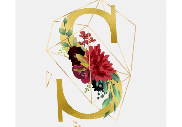 Alphabet S Floral Wreath Golden Foil: A Guide to Quality and Application