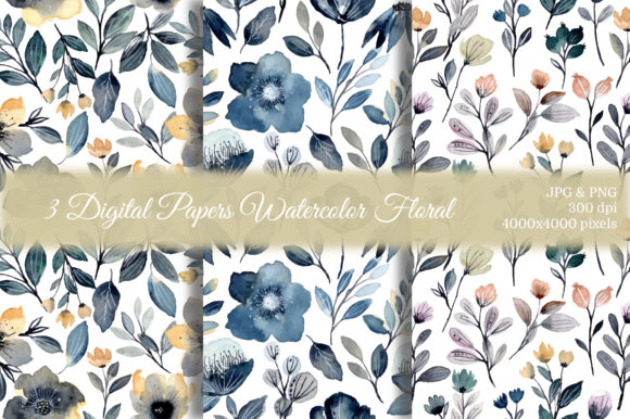 Elevating Digital Design with Seamless Pattern Floral Watercolor 27