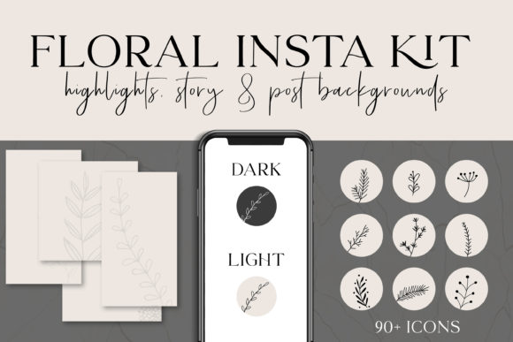 Elevating Visual Identity with Floral Instagram Highlights Templates and Boho Design Kits
