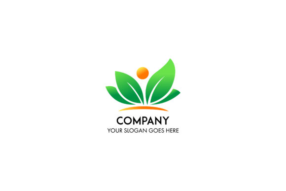 Evaluating the Floral Nature Plant and Sun Logo Template