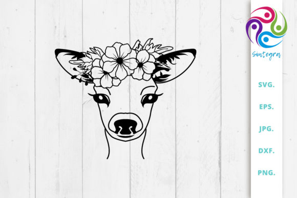 Floral Deer SVG File: Creative Uses & Design Tips