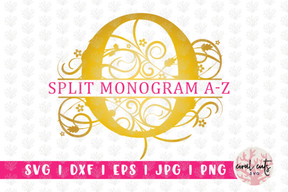 Floral Gold Split Monogram Alphabets: A Comprehensive Guide to Digital Design Assets