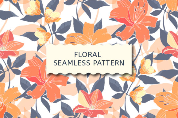 Floral Pattern with Lily: Design Versatility