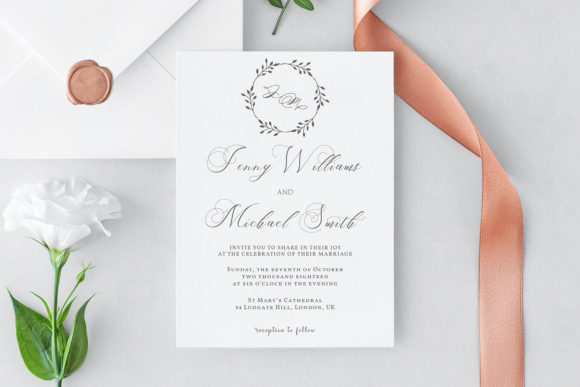 Floral Wreath Wedding Invitation: A Practical Guide to Minimalist Design