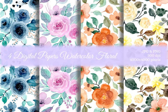 Integrating Seamless Pattern Floral Watercolor 28 into Professional Creative Workflows