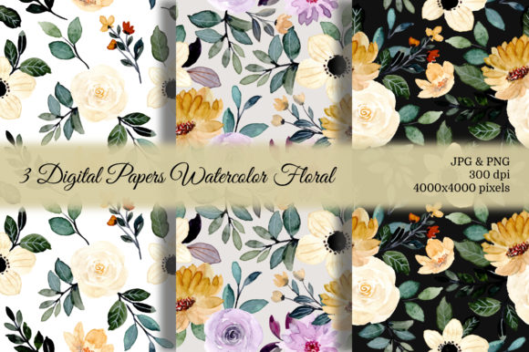 Integrating Seamless Pattern Floral Watercolor 86 Into Professional Creative Workflows