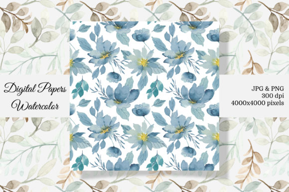 Seamless Pattern Floral Watercolor 4 Design Guide