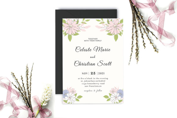Watercolor Floral Wedding Invitation: Integrating Design Assets into Your Planning Workflow